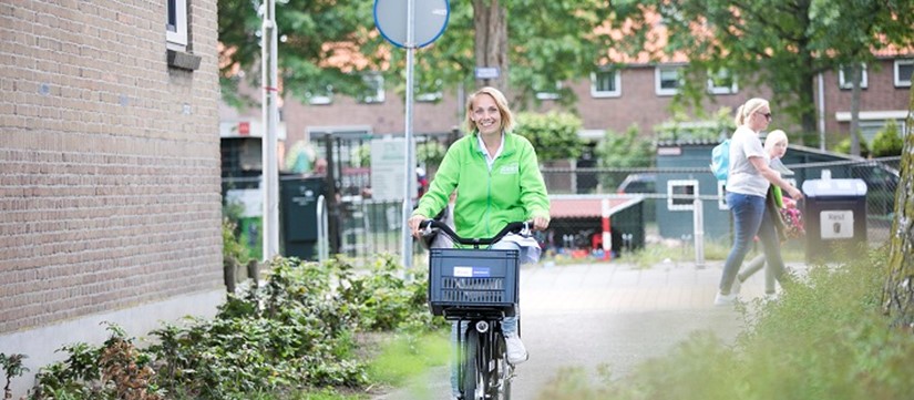 Wijkverpleegkundige Op De Fiets