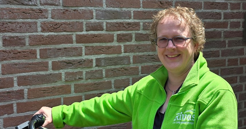 Foto Henriet Met Fiets